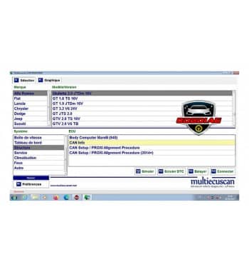 Logiciel Multiecuscan 4.7 - TELECHARGEMENT