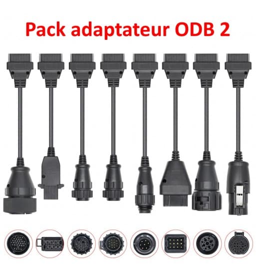 Pack de 8 Adaptateurs OBD (Camions)